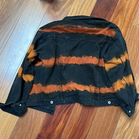 Black and Orange Denim Set - Picture 5 of 6